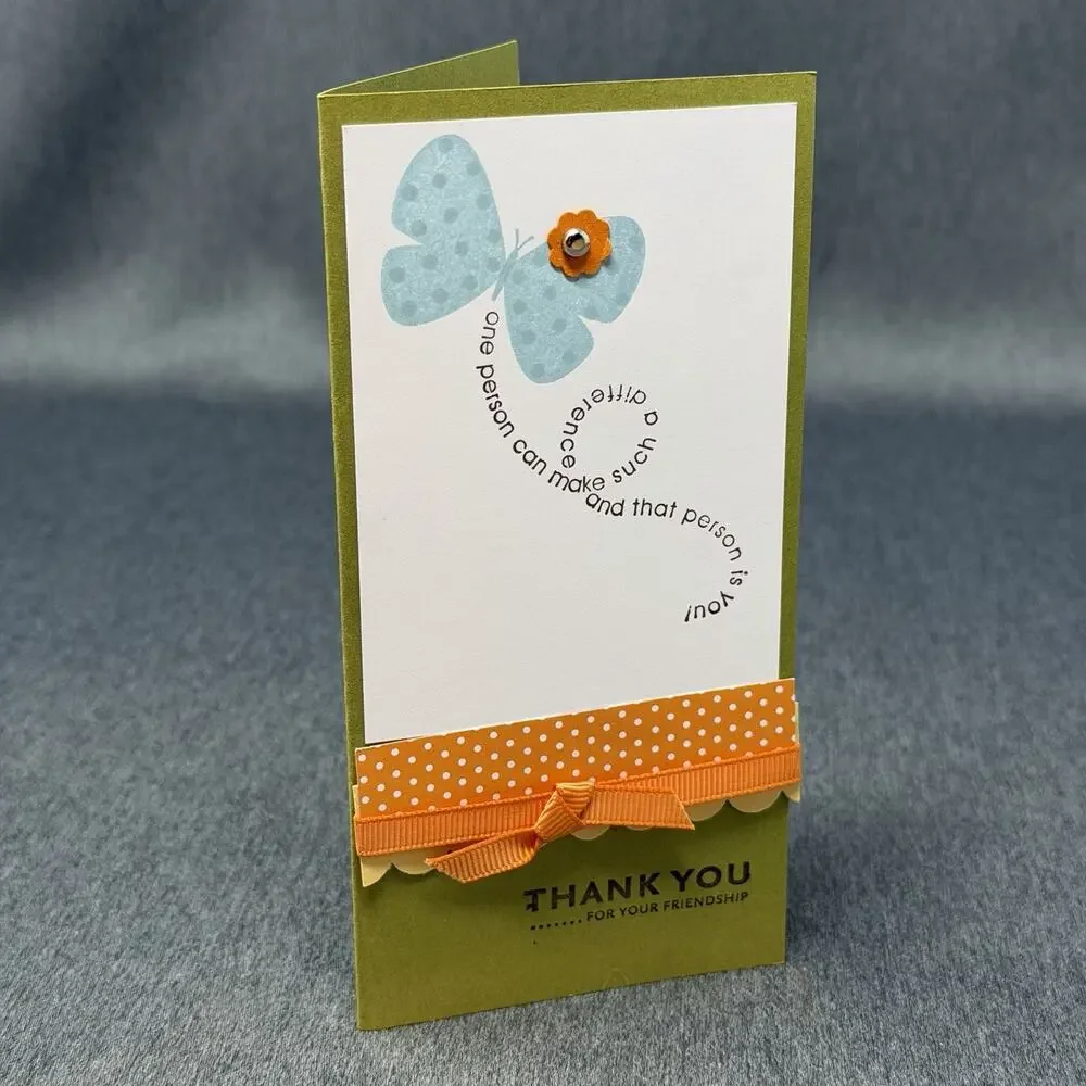 15pc Mixed Thank You Card Lot Handmade Designs READ